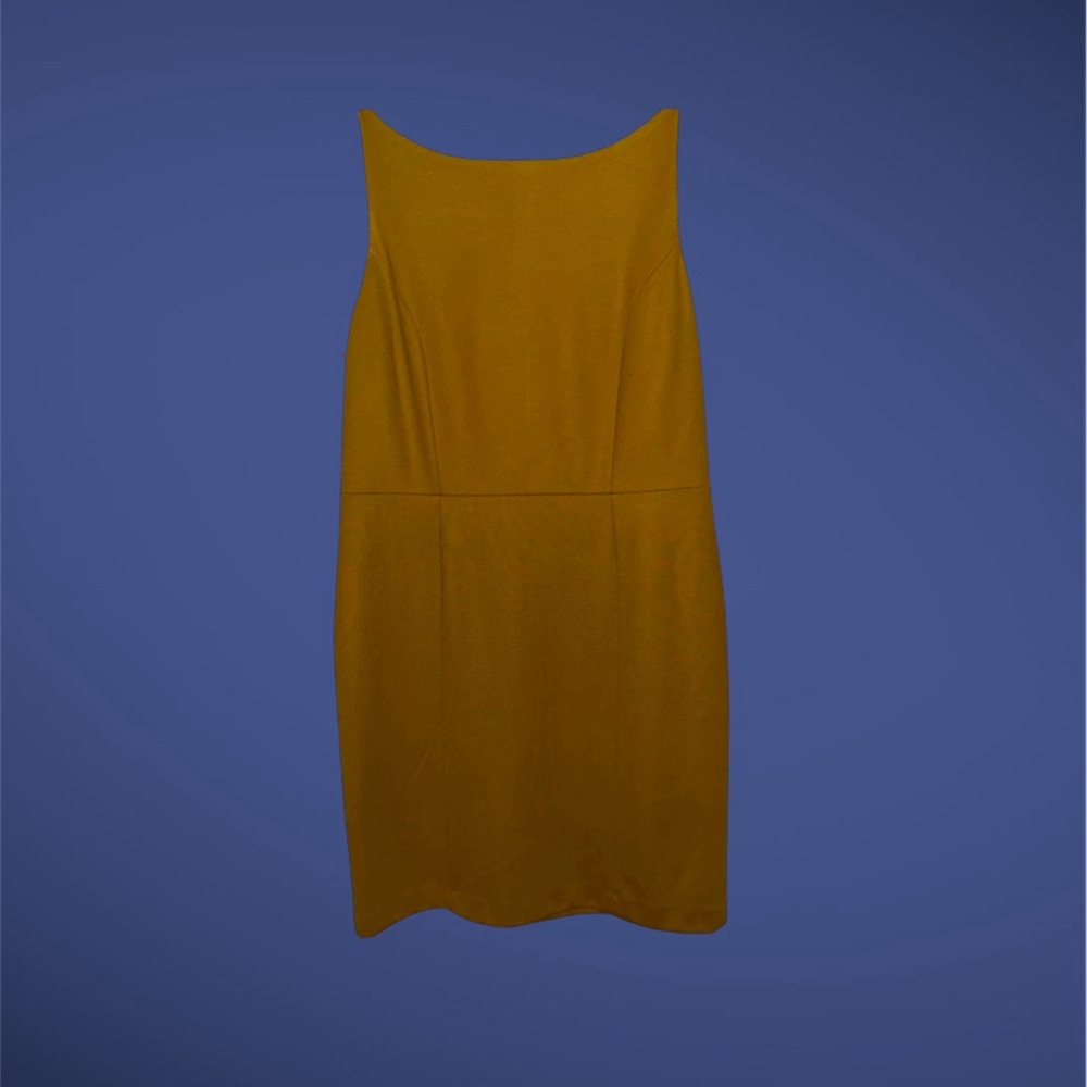 Andrea Jovine Mustard Dress